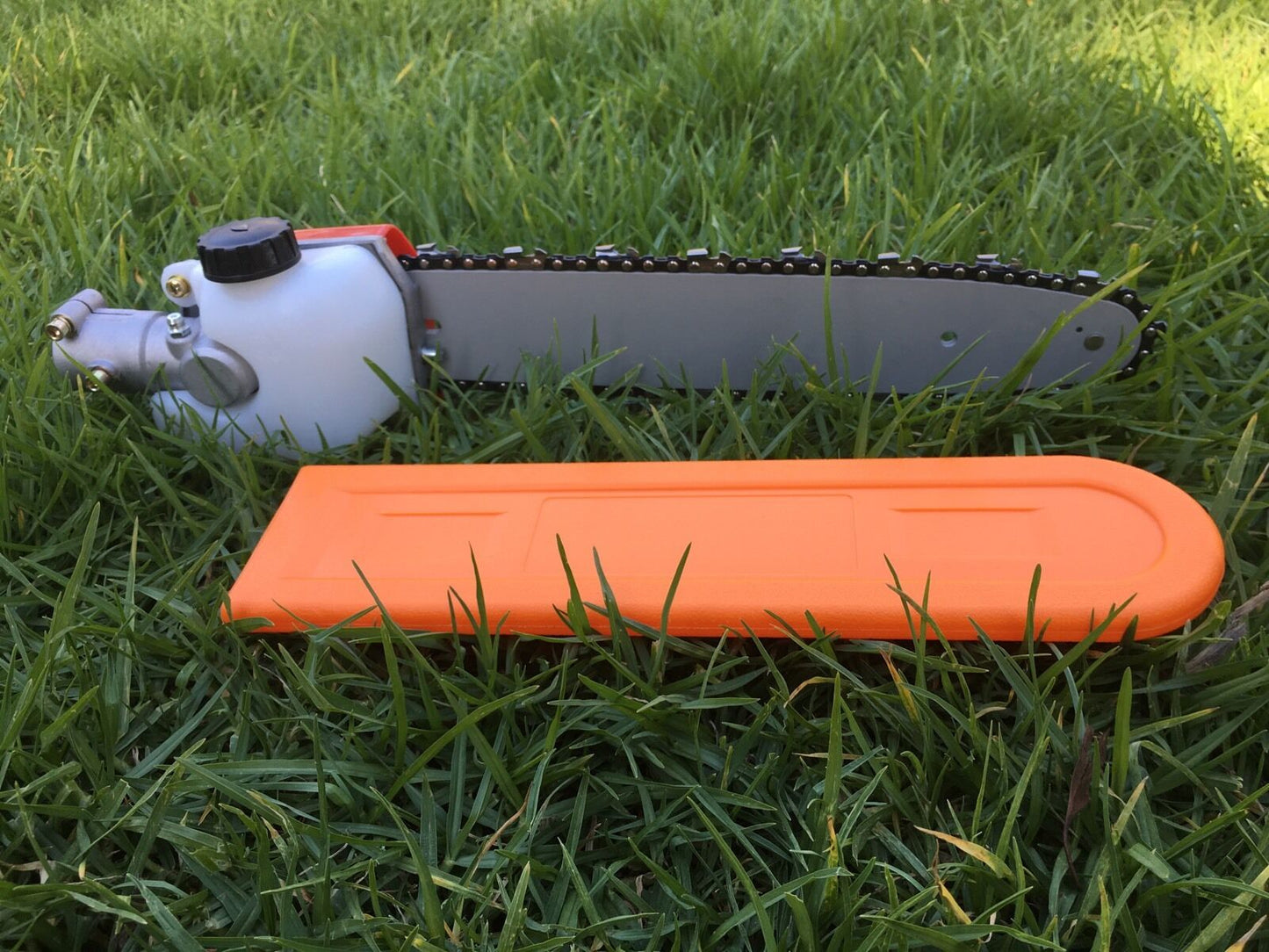 POLESAW POLE SAW CHAINSAW HEAD BRUSHCUTTER ATTACHMENT W/BAR+CHAIN FIT vidaXL