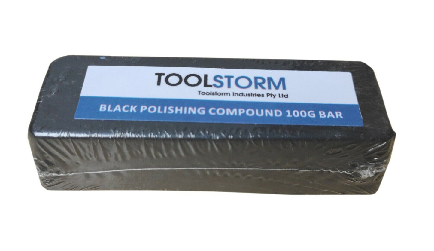 10pc Polishing Kit Buffing Wheel 75mm Compound Metal Fit 3" Bench Grinder