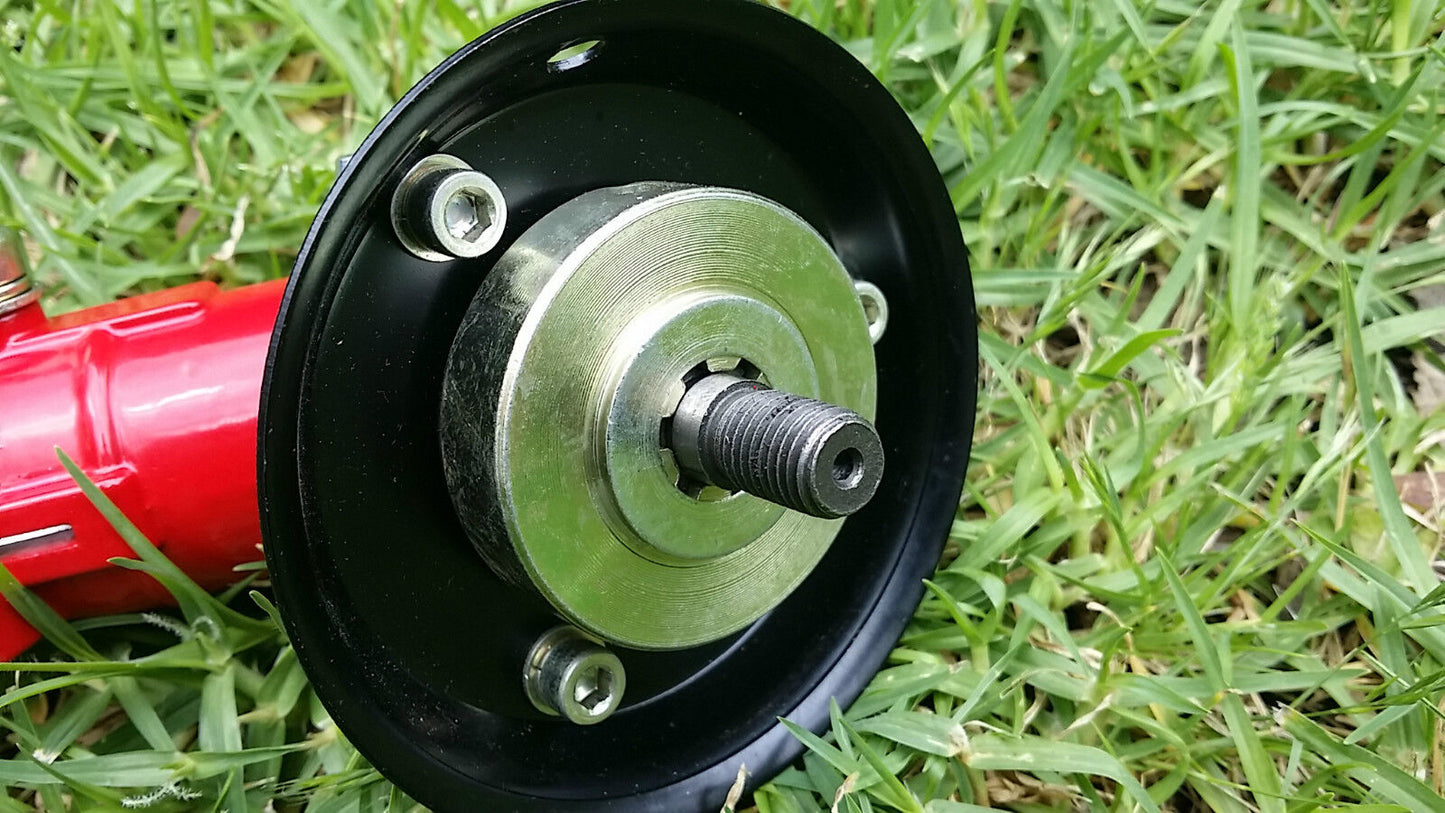 GEARBOX HEAD Fits 24mm DIA Straight Pole with 5mm Square Shaft grass trimmer