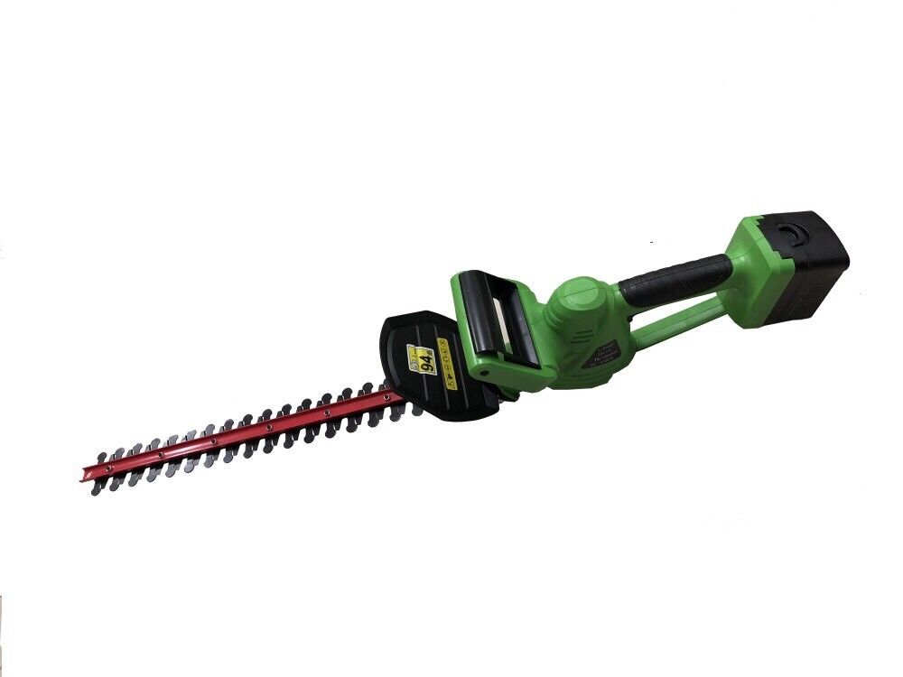 20V Cordless Hedge Trimmer Lithium-Ion Electric Garden Tool 22"/510MM,W/2Battery