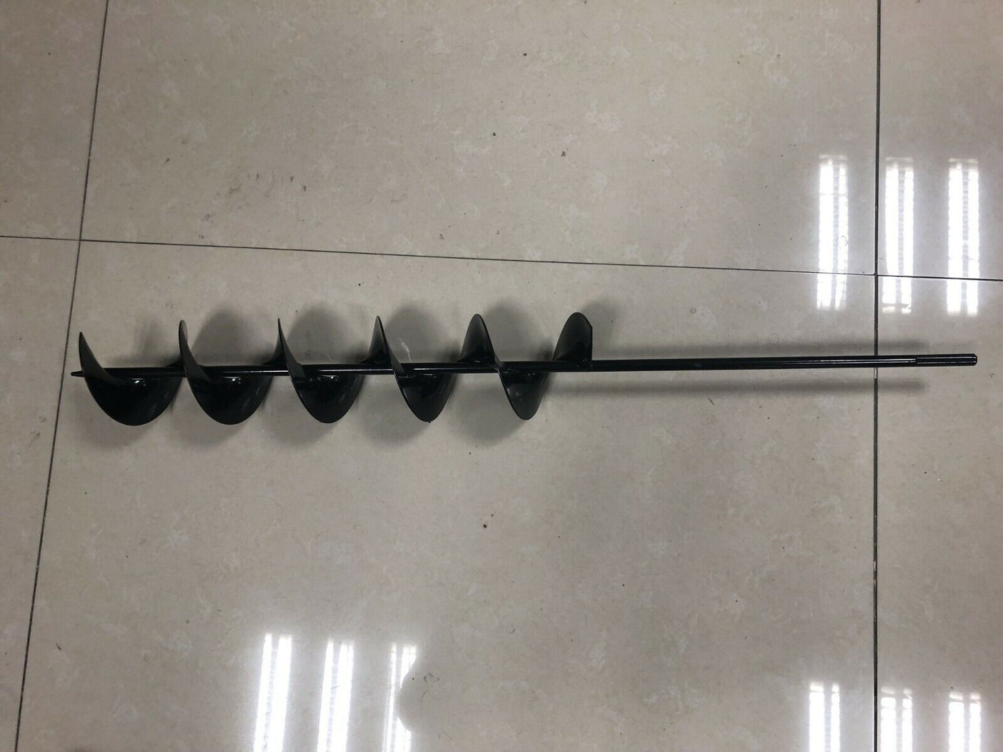 Drill Drived Garden Auger Earth Planter Post Hole Digger Ø40 Ø50 Ø78mm 220-750mm