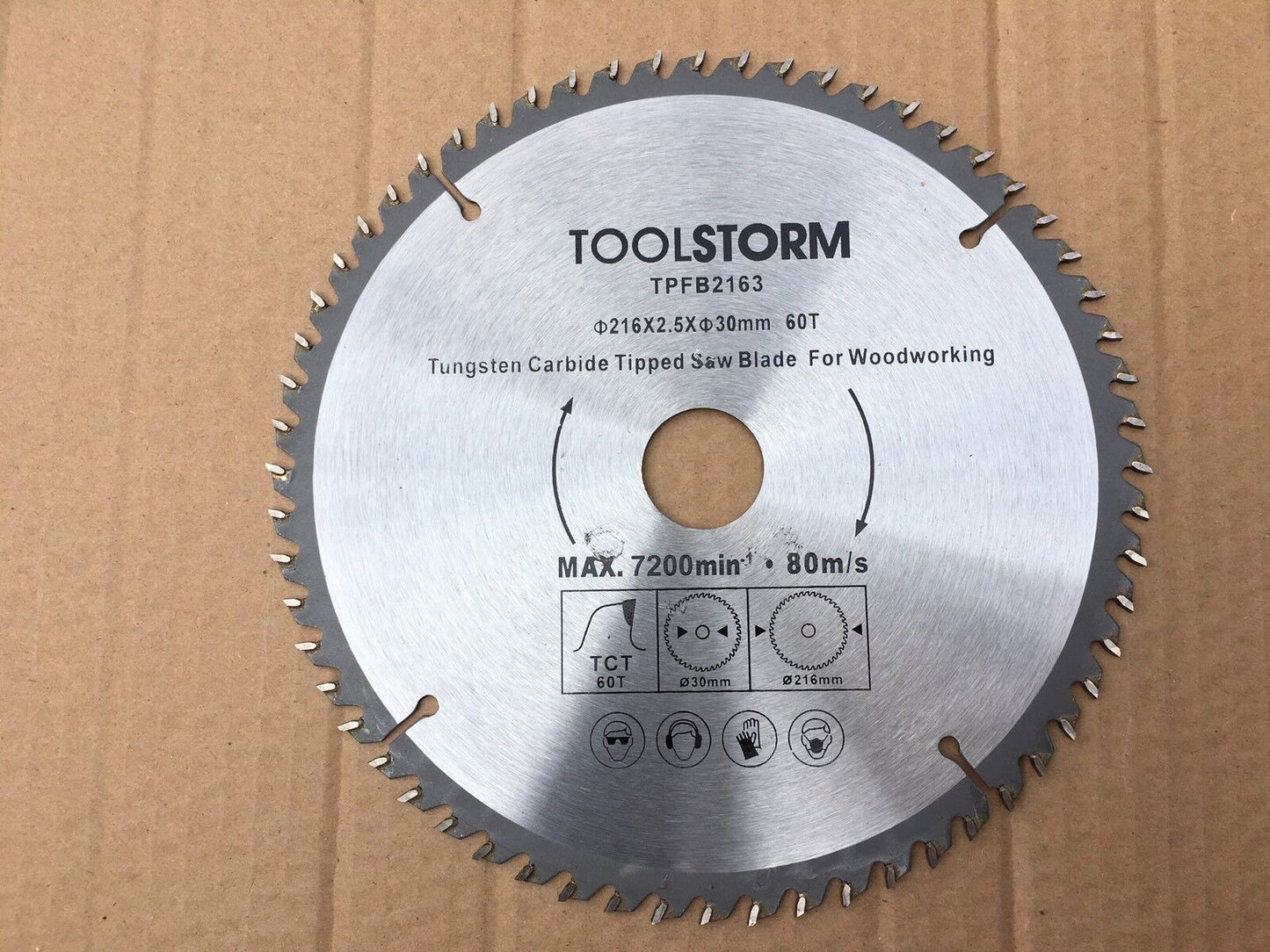 3PC 216MM Circular Saw Blade 24T/48T/60T BORE 30MM With 4 Bush 25.4,20,16mm,5/8"