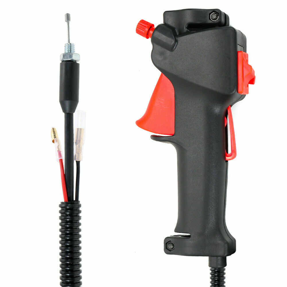 Switch Throttle Trigger Handle Cable Assembly For Baumr-AG Backpack Brushcutter