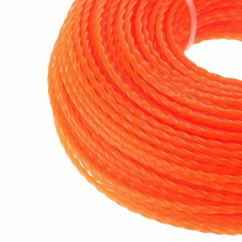 Commercial Spiral Twist Trimmer Line 2.4mm, 2.7mm, 3.0mm Whipper Snipper Cord