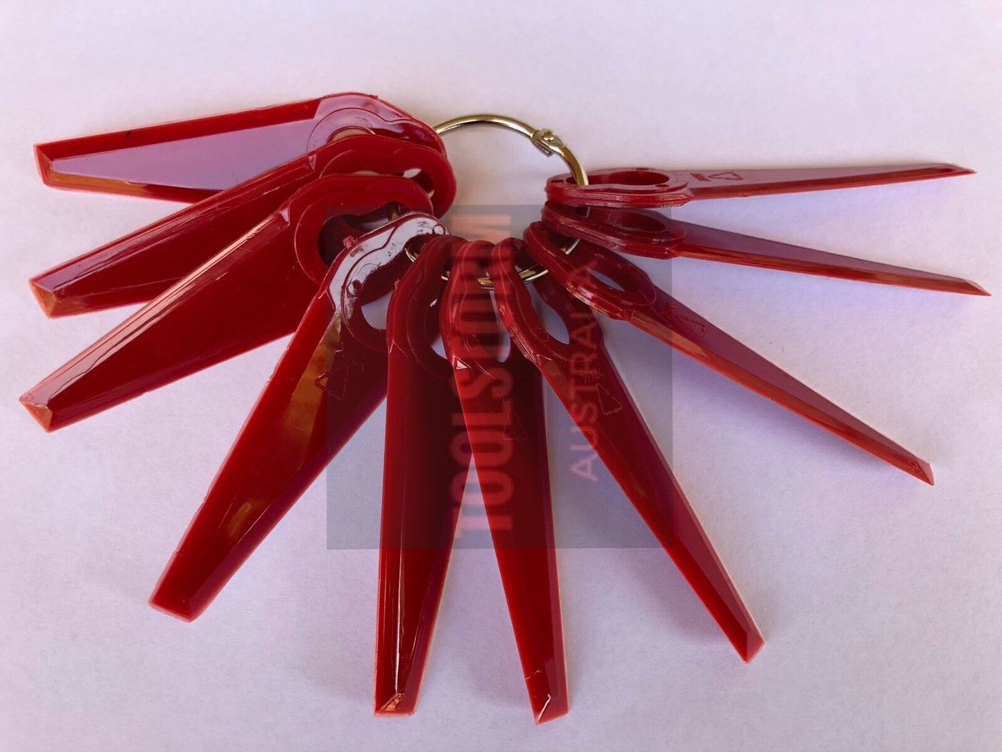 10x Plastic Replacement Blades For OZ-AUCTION SHOGUN Cordless Grass Trimmer