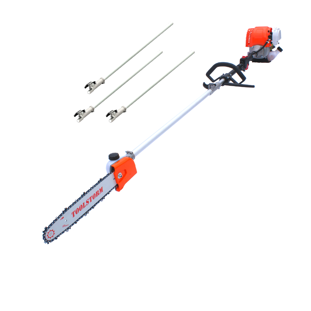 4-STROKE Pole Chainsaw Petrol Chain Saw Brush Cutter Brushcutter Tree Pruner