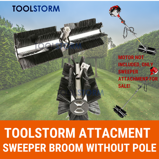 Sweeper Broom Fit ROK chainsaw line Trimmer 43CC 3 in 1  Model 150-85-50711