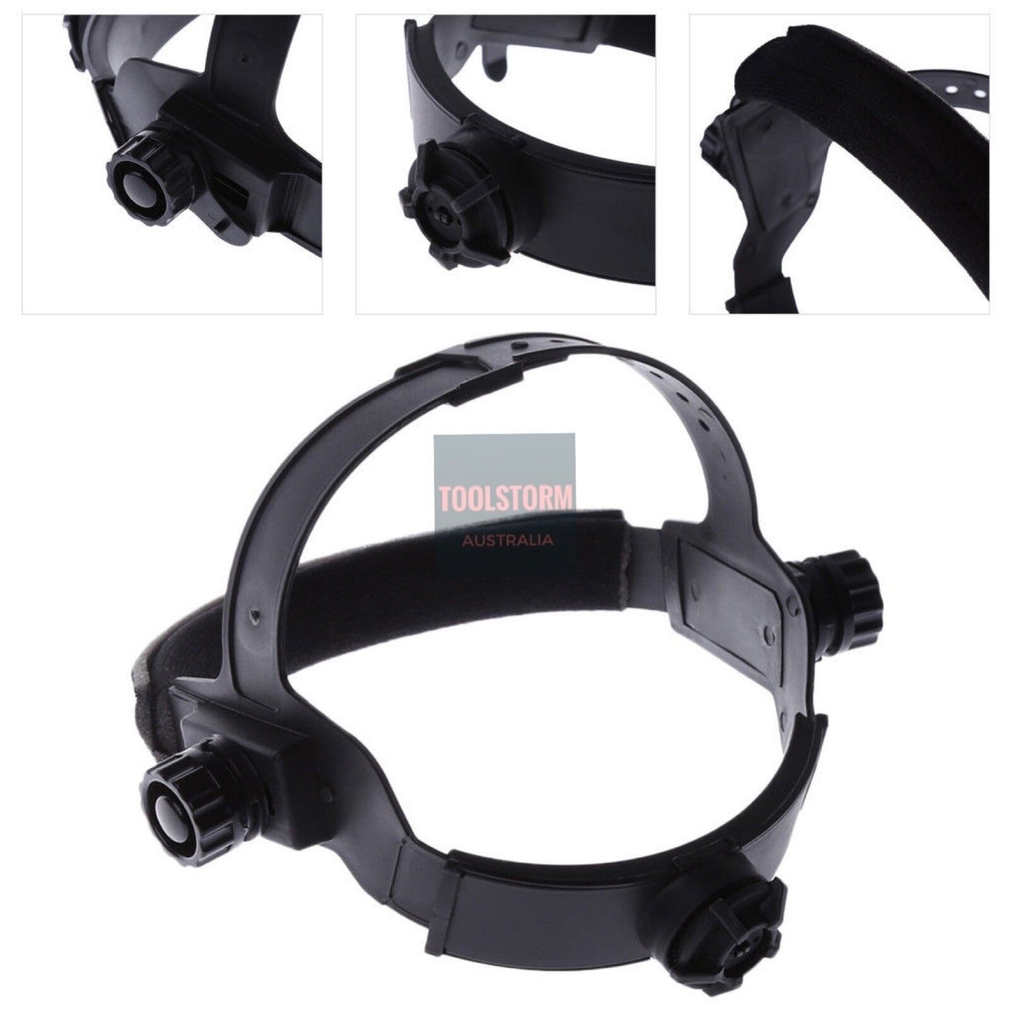 AU Adjustable Solar Welding Welder Mask Headband Auto Dark Darkening Helmet New