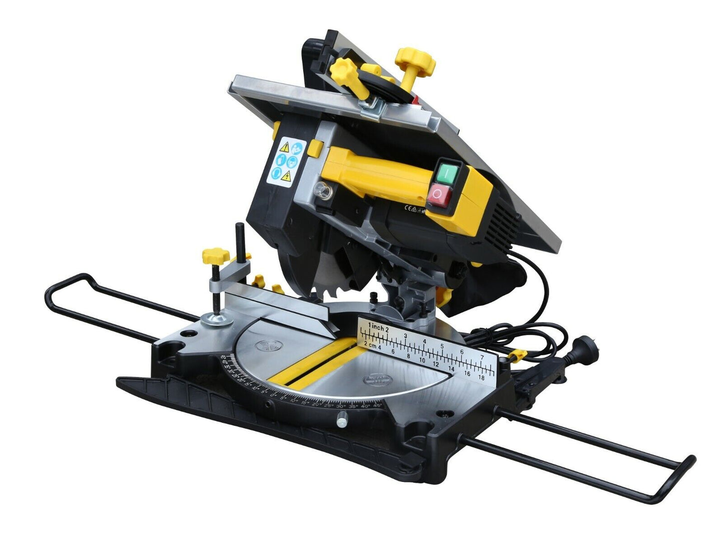 PRO Mitre Saw Table Saw Combo Electric Bench Drop Saw Extension 210mm 2 in 1