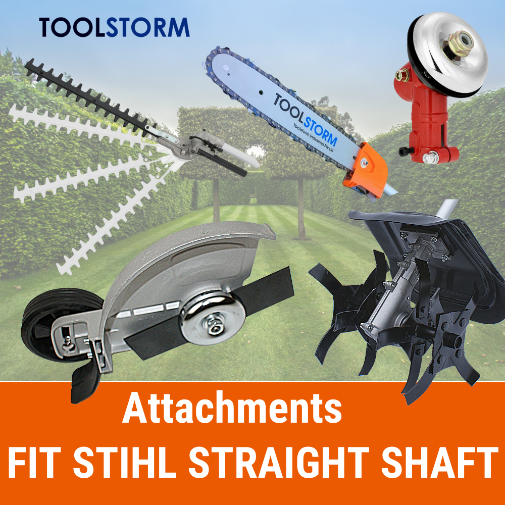 Attachments FIT ECHO STRAIGHT LINE TRIMMER BRUSH CUTTER CHAINSAW AND PAS SYSTEM