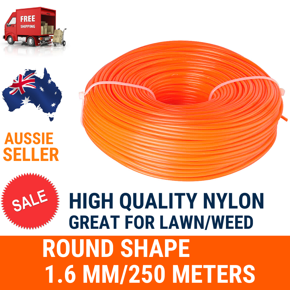 Twist, Round, Square Shape 1.6 2.0 2.4 3.0mm Trimmer line Whipper Snipper Cord