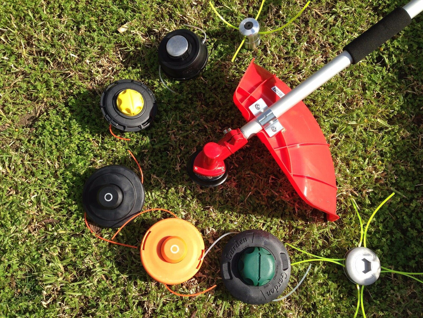 WITH 120M LINE TWISTER BUMP FEED LINE TRIMMER HEAD WHIPPER SNIPPER BRUSH CUTTER
