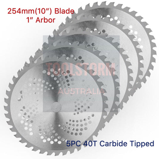 5x 10” Carbide Tipped Fit Yardking 24.5cc 4 Stroke Line Trimmer 1697318