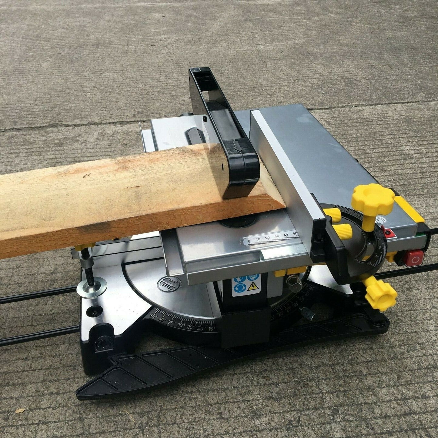PRO Mitre Saw Table Saw Combo Electric Bench Drop Saw Extension 210mm 2 in 1