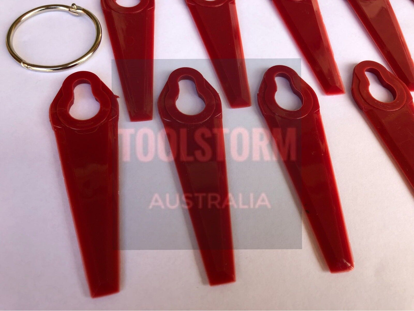 10x Plastic Replacement Blades For OZ-AUCTION SHOGUN Cordless Grass Trimmer