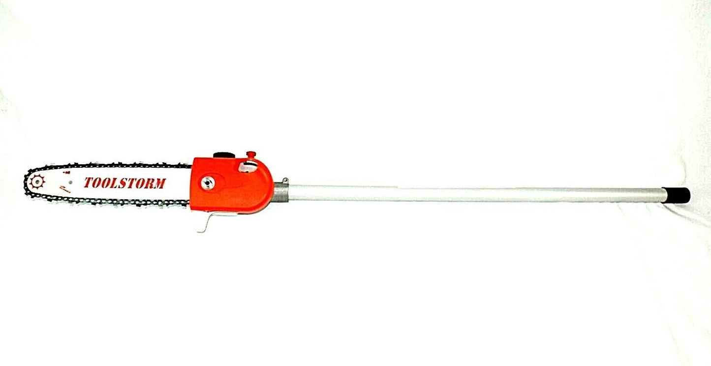 ROTATABLE Pole Saw Chainsaw Attachemnt For vidaXL Brushcutter Whipper Snipper