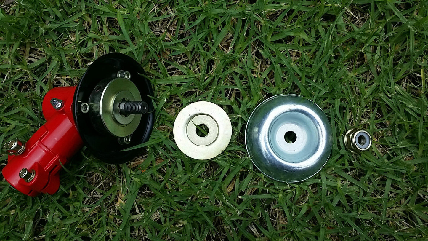 GEARBOX HEAD Fits 24mm DIA Straight Pole with 5mm Square Shaft grass trimmer