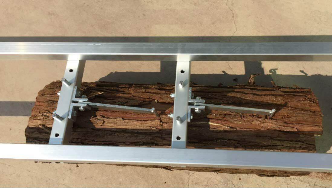 First Cut 10FT Rail & Connector Kit for Chainsaw Milling Attachment Mill Sawmill