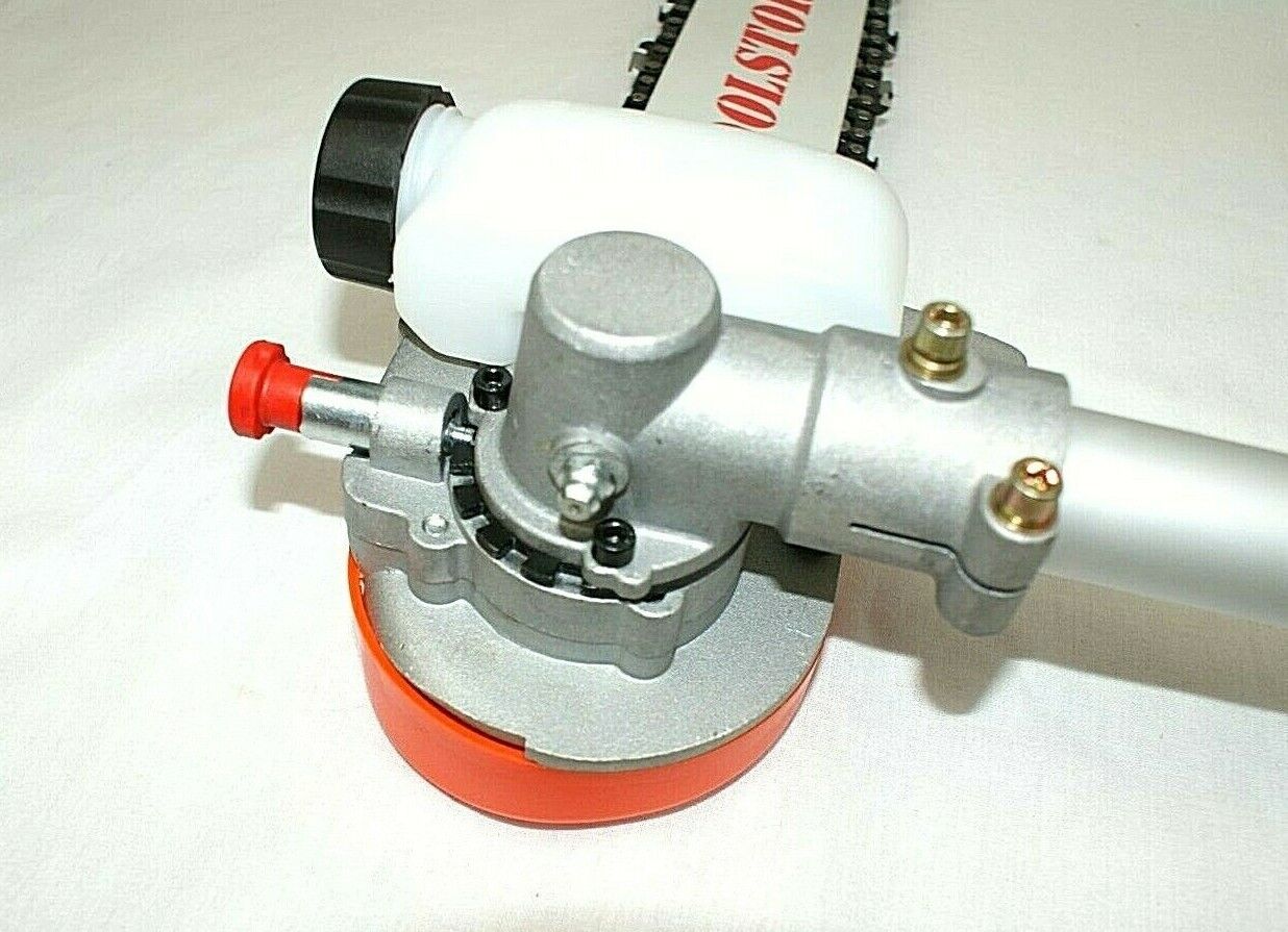 9T SHAFT ROTATABLE Pole Saw Chainsaw Attachemnt For Brushcutter Whipper Snipper