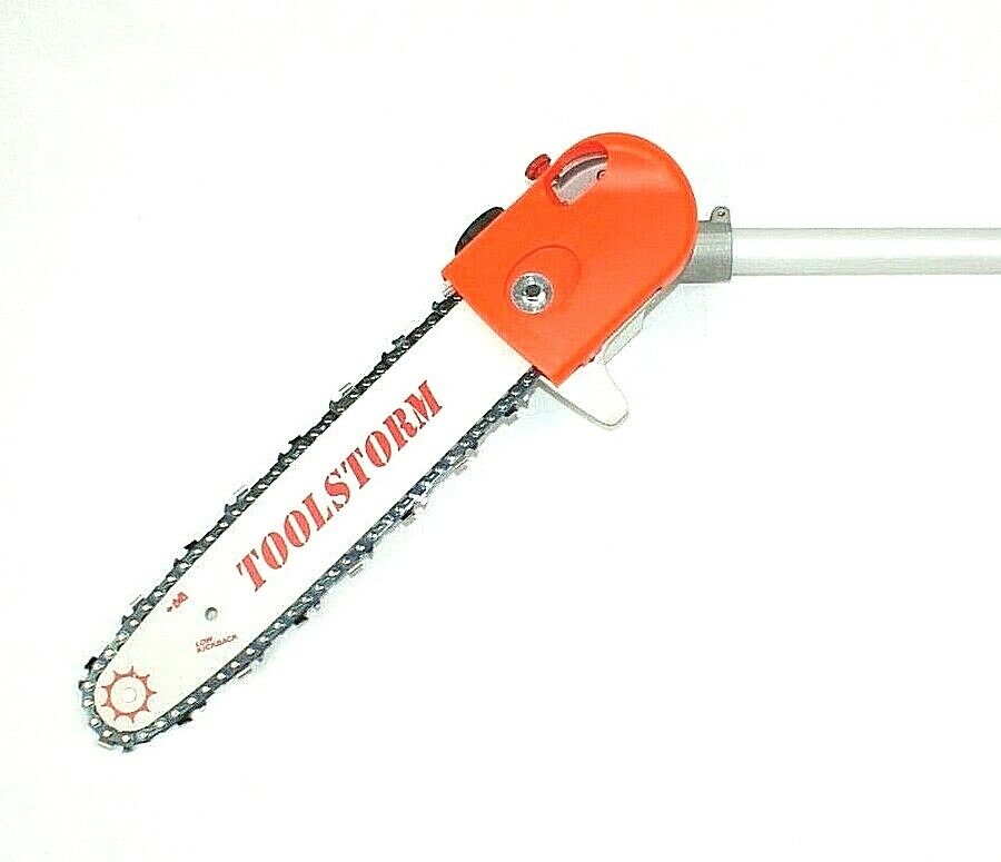 ROTATABLE Pole Saw Chainsaw Attachemnt For vidaXL Brushcutter Whipper Snipper