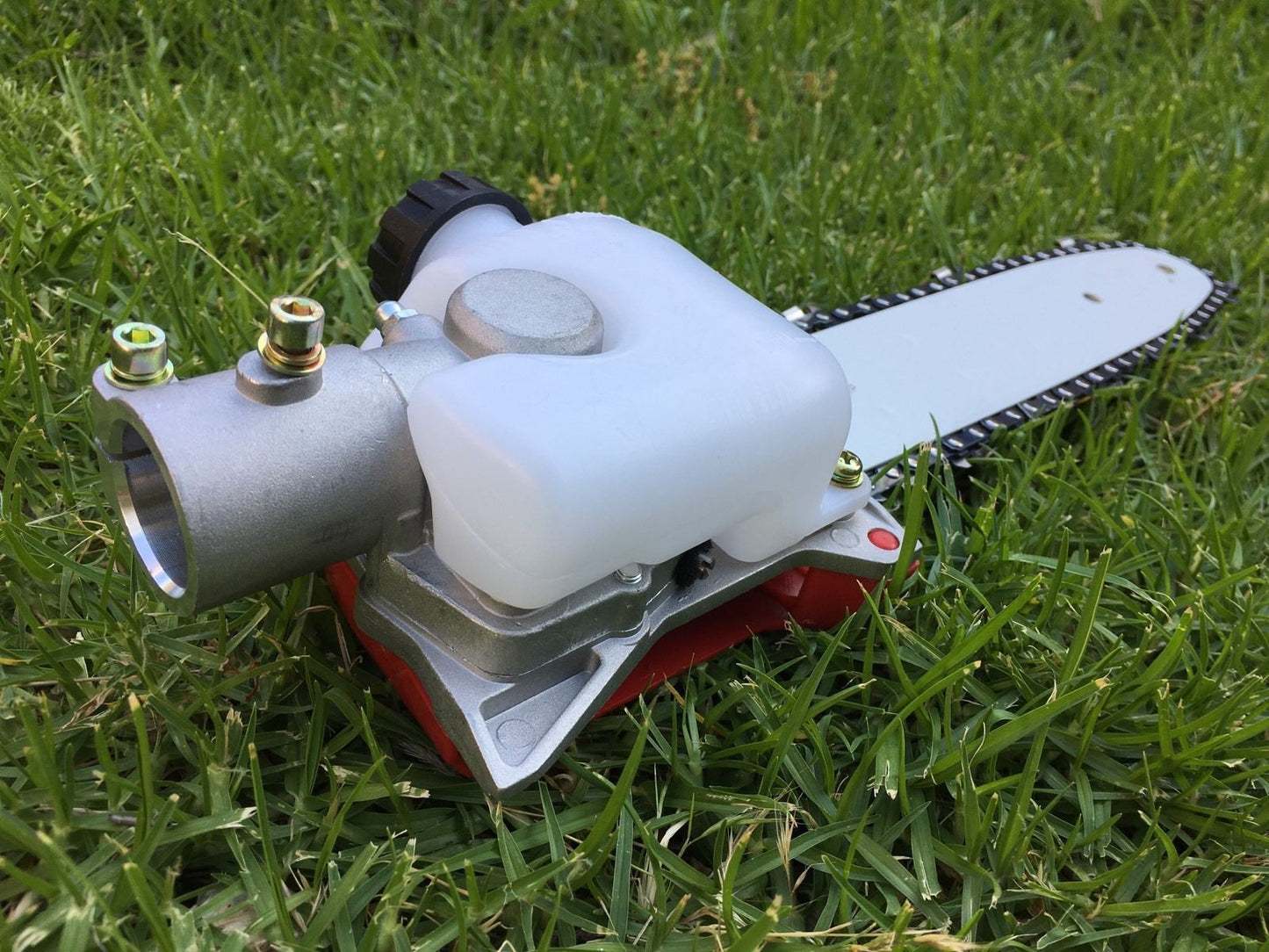 POLESAW CHAINSAW HEAD REPLACEMENT W/10" OR 12" BAR+2CHAIN BRUSHCUTTER FIT STARKE