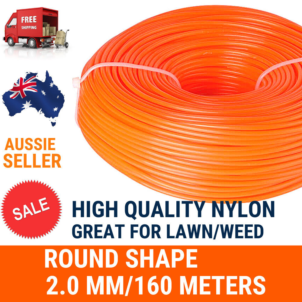Twist, Round, Square Shape 1.6 2.0 2.4 3.0mm Trimmer line Whipper Snipper Cord