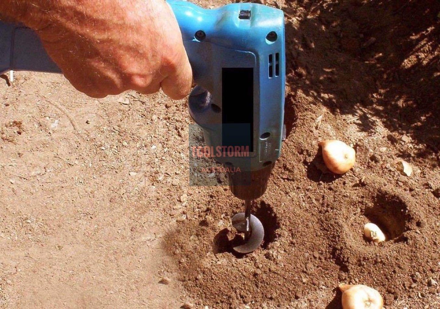 Power Garden Auger Small Earth Planter Drill Bit Post Hole Digger 220mm