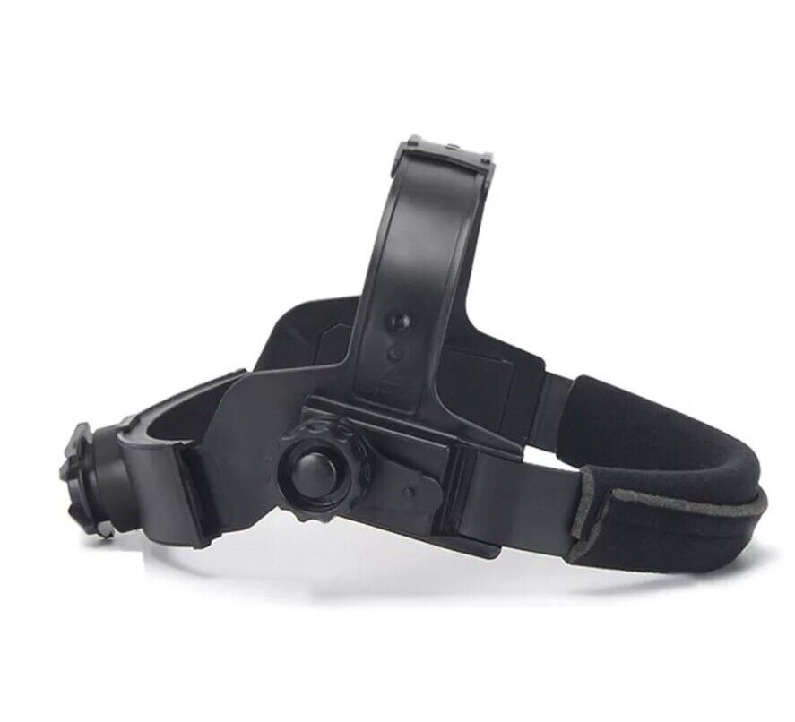 AU Adjustable Solar Welding Welder Mask Headband Auto Dark Darkening Helmet New