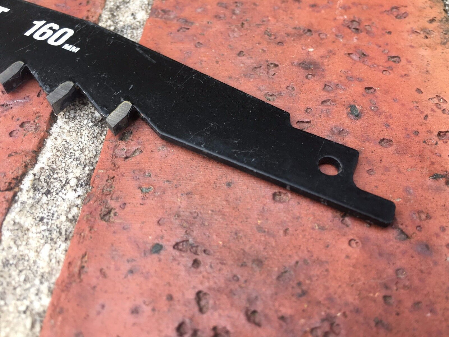 Tungsten Carbide Grit TCT Reciprocating Saw Blade For Concrete/ Brick 160MM, 13T