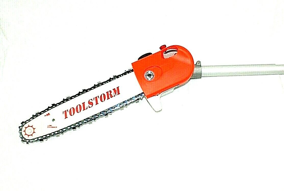 ROTATABLE Pole Saw Chainsaw Attachemnt For vidaXL Brushcutter Whipper Snipper