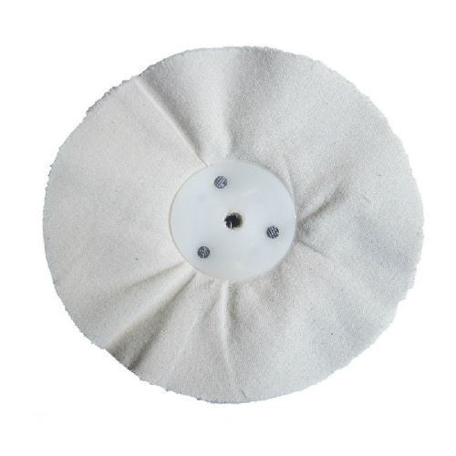 6’’ x 1/2’’ Metal Polishing Spiral Sisal Stitch Cloth Buffing Wheel 3pc Set