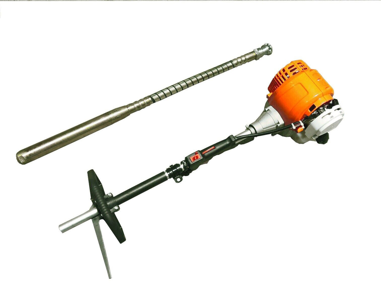 TOOLSTORM 4-STROKE Handheld Petrol Commercial Concrete Vibrator 48mm Hard Nose