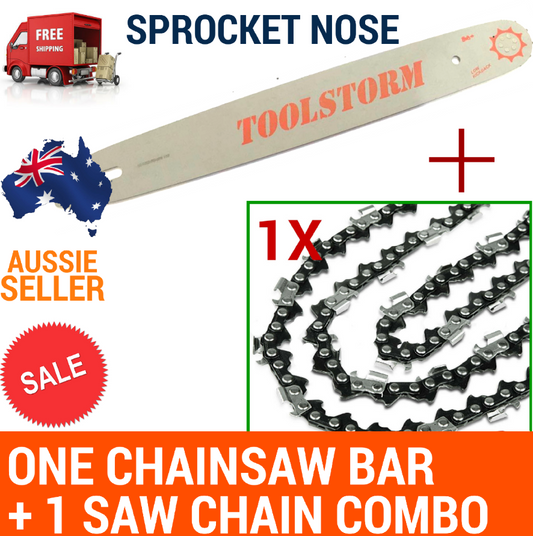 10” Chainsaw Bar & Chain Fit AEG 18V/58V 10" Pole Saw Attachment Model APP10