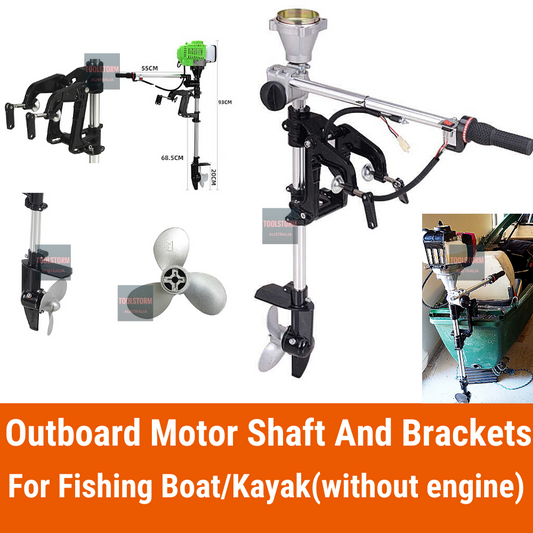Kayak/Fishing Outboard Motor Shaft And Brackets For 2 Stroke/ 4 Stroke Engine