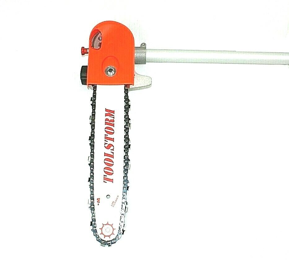 ROTATABLE Pole Saw Chainsaw Attachemnt For vidaXL Brushcutter Whipper Snipper