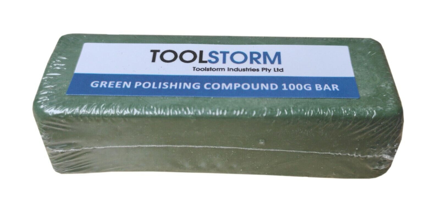 10pc Polishing Kit Buffing Wheel 75mm Compound Metal Fit 3" Bench Grinder