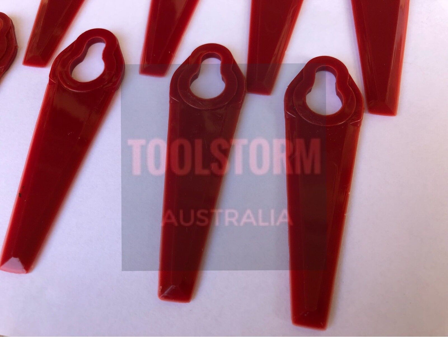 10x Plastic Replacement Blades For OZ-AUCTION SHOGUN Cordless Grass Trimmer
