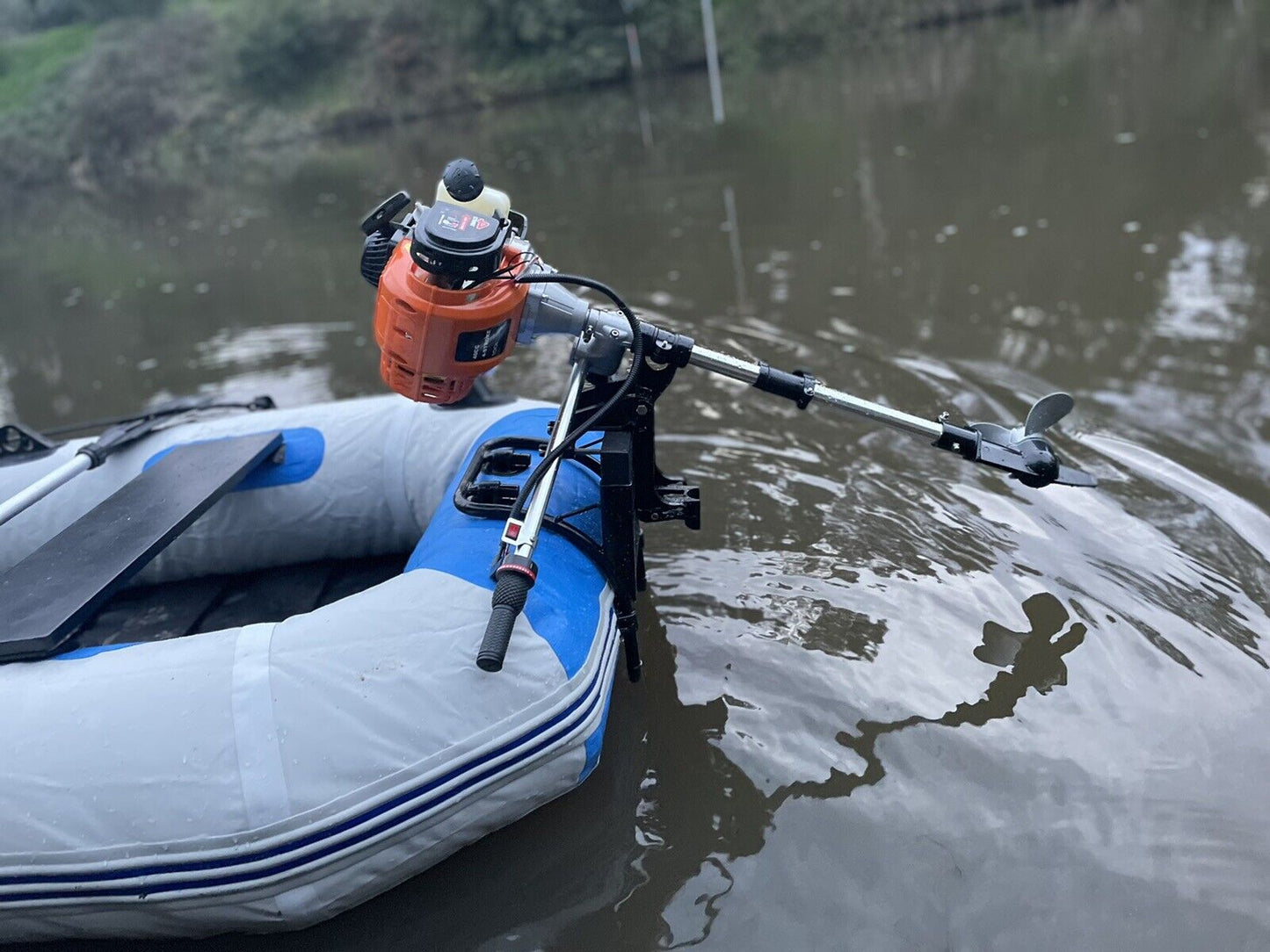 4 Stroke Outboard motor Engine 2hp Fishing Boat Tinny Kayak Inflatable EPA