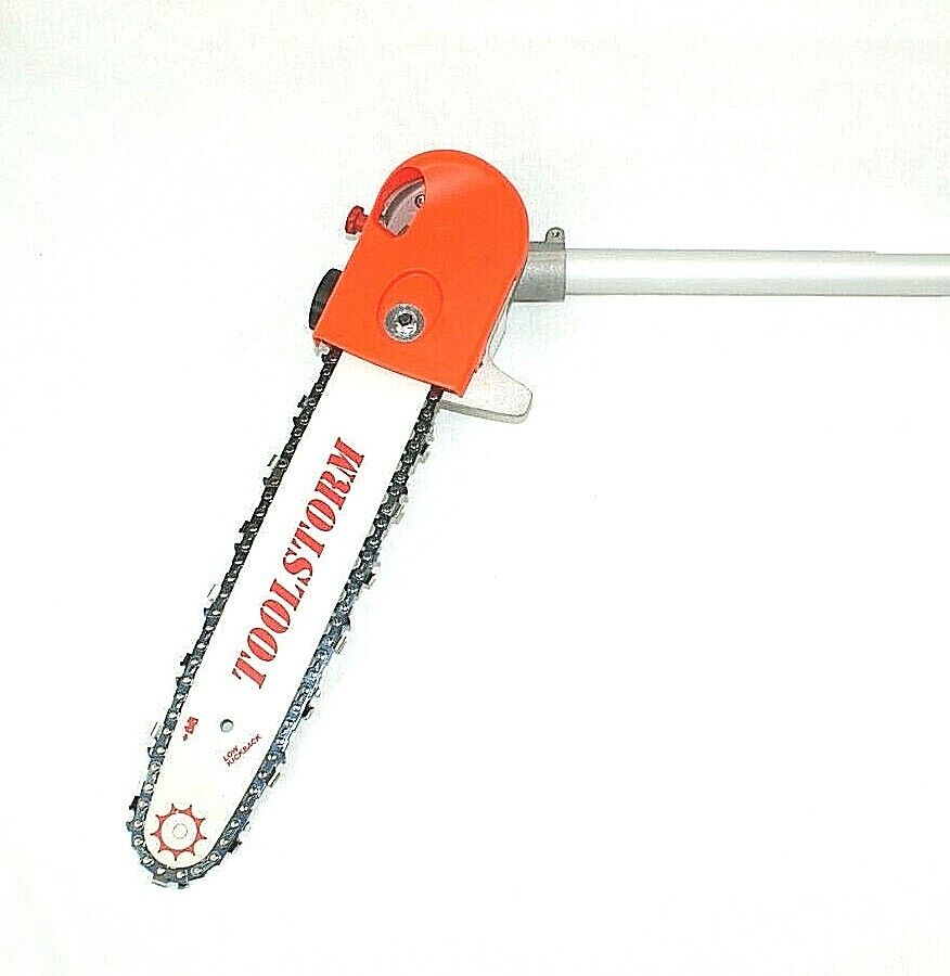 ROTATABLE Pole Saw Chainsaw Attachemnt For vidaXL Brushcutter Whipper Snipper