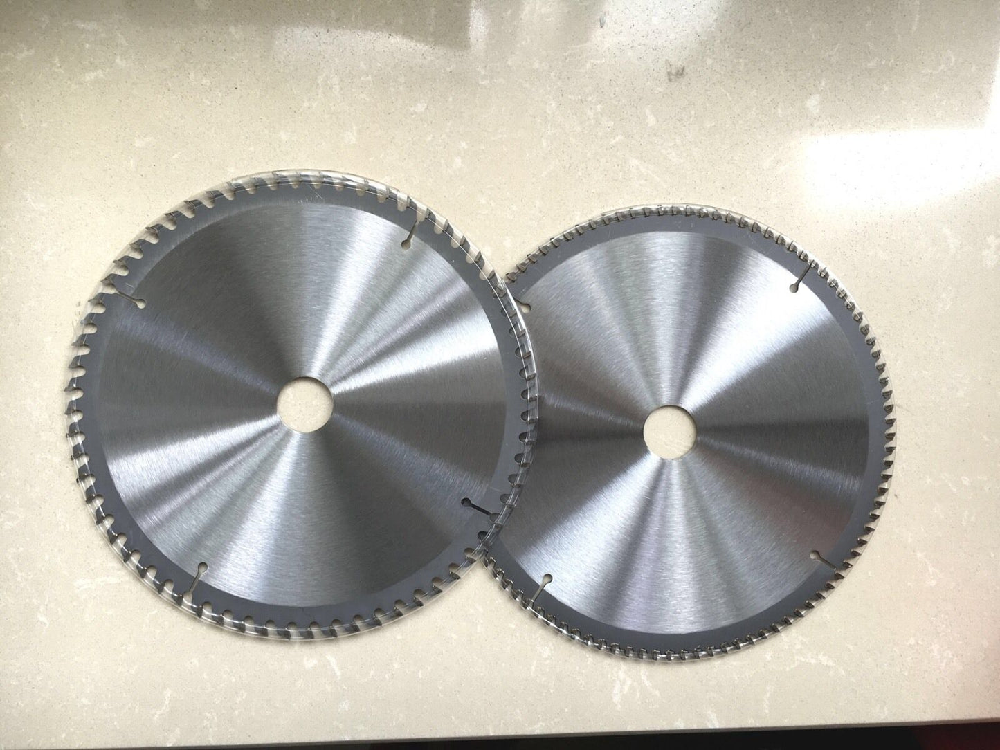 2PC Circular Saw Blade 255mm 100T FOR ALUMINIUM 64T FOR TIMBER 30MM BORE