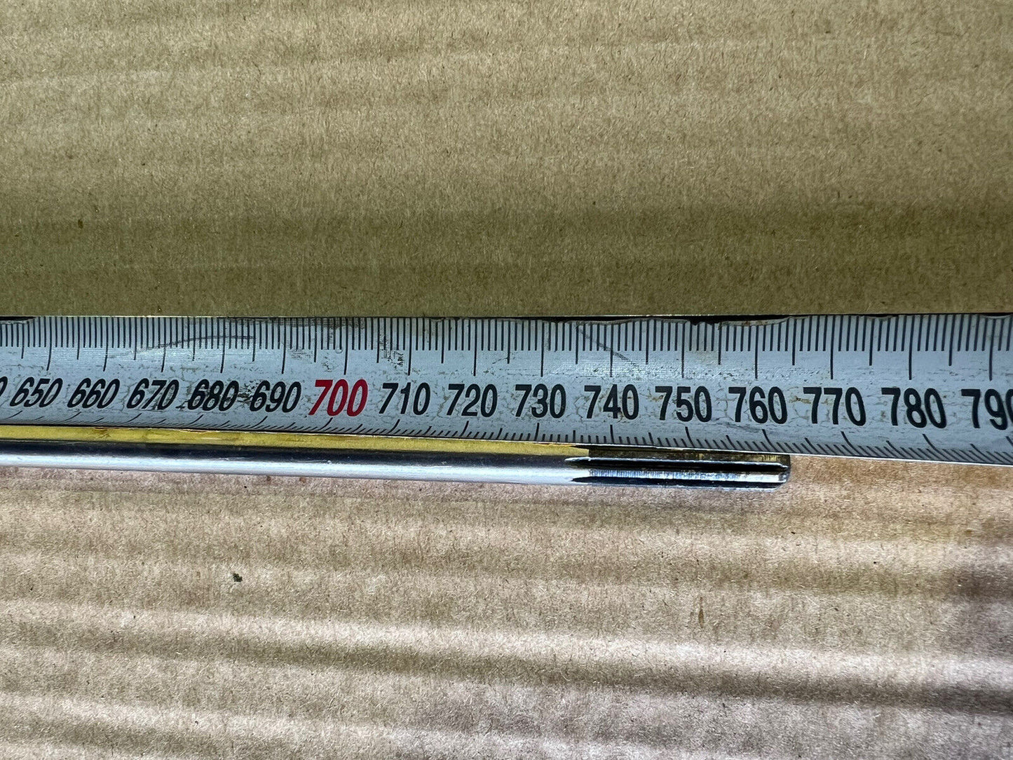 UPPER & LOWER DRIVE SHAFT 9 SPLINES BOT END 763MM 8MM FIT TOOLSTORM LINE TRIMMER