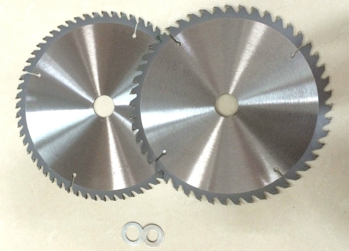 **2PC Circular Saw Blades 250mm 48T,60Teeth 30MM BORE With 2 Reduction TCT CUTTI