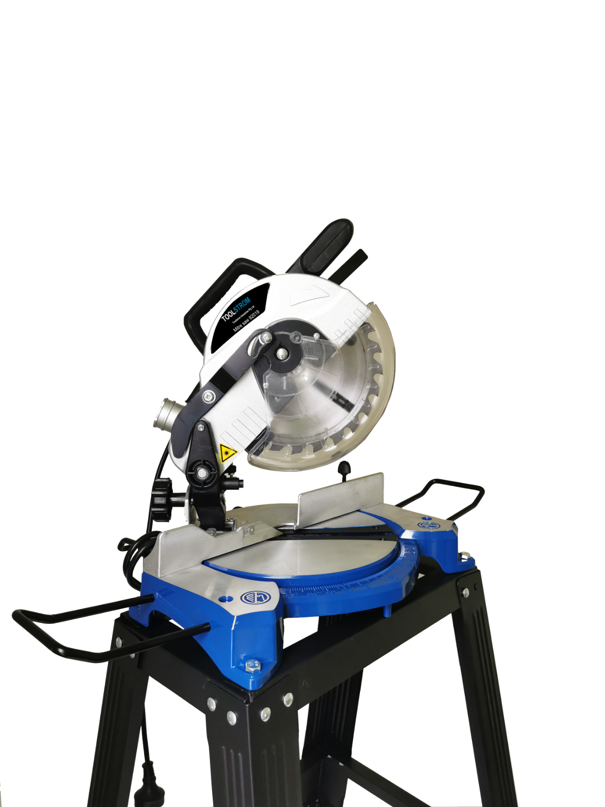 Free Work Stand + Compound Mitre Saw Drop Saw 8¼" 210mm Laser Guide Angle