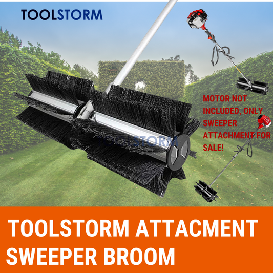 Sweeper Broom Attachment For Husqvarna Husky Combi Multi-tool Power Head