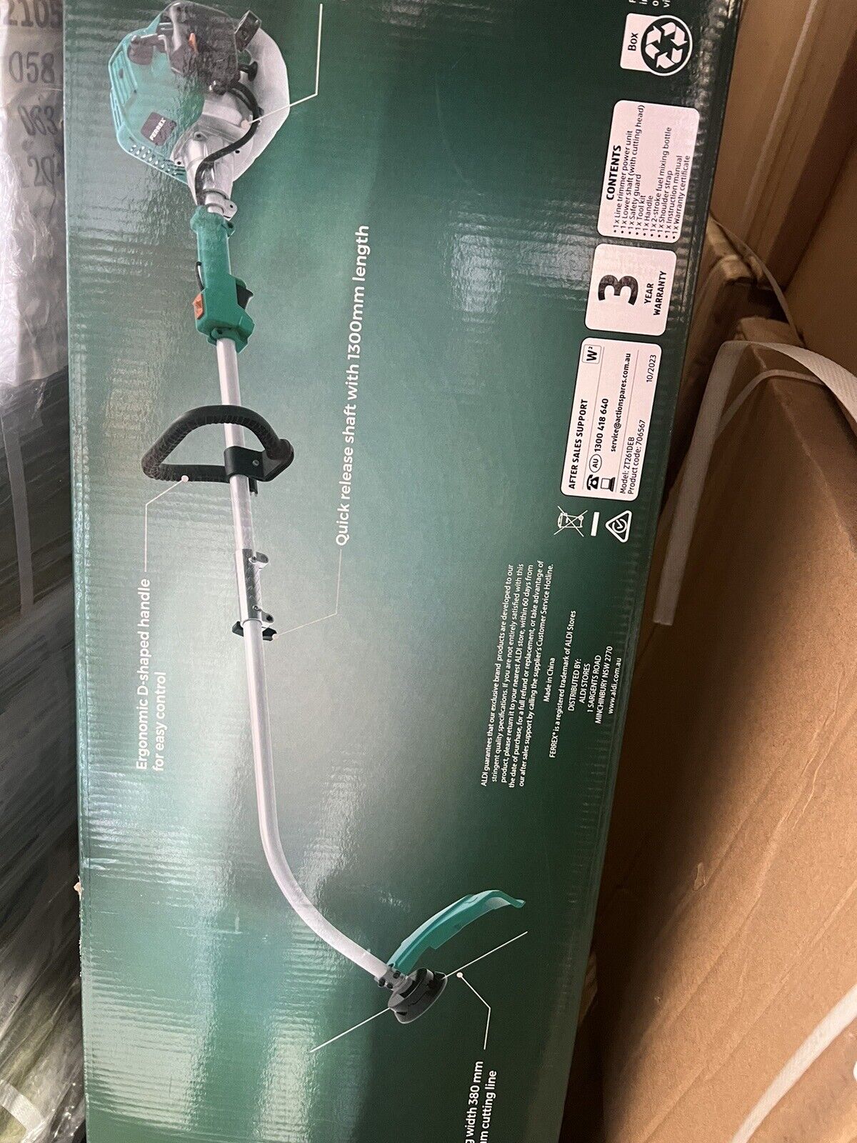 Bump Trimmer Head for ALDI FERREX 2 STROKE LINE TRIMMER FPLT-254 E1 CODE 706567