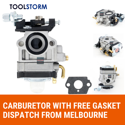 Carburetor for ALDI GARDENLINE 2 STROKE 26CC LINE TRIMMER 50750 / WLBC260X-2WNO