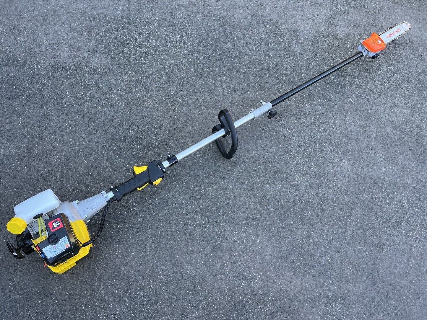 Pole Chainsaw Attachment Fit Yardking 24.5cc 4Stroke Line Trimmer 883222 1697318