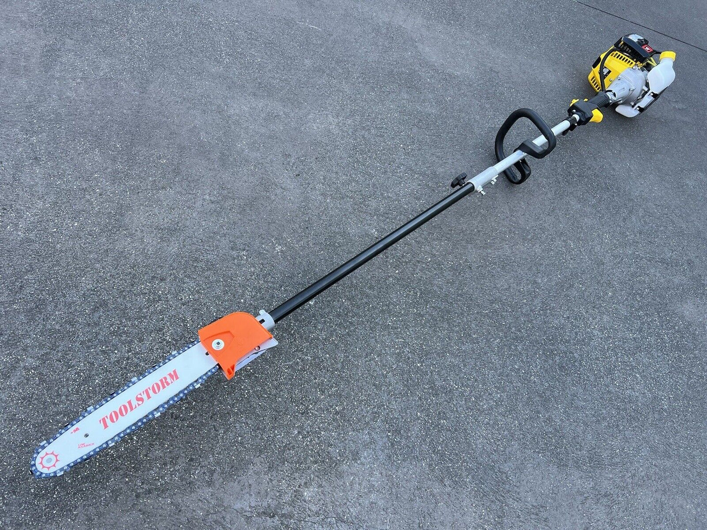 Pole Chainsaw Attachment Fit Yardking 24.5cc 4Stroke Line Trimmer 883222 1697318