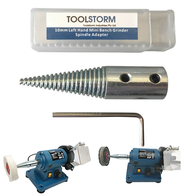 Left Hand Spindle Adapter Fit Aldi WORKZONE Bench Grinder DG75A 10275 HG34 61416