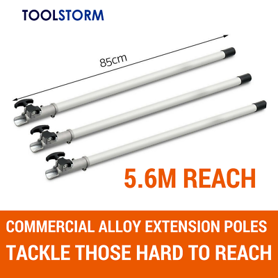 4-STROKE Long Reach Rotatable Pole Chainsaw Tree Pruner Hedge Trimmer